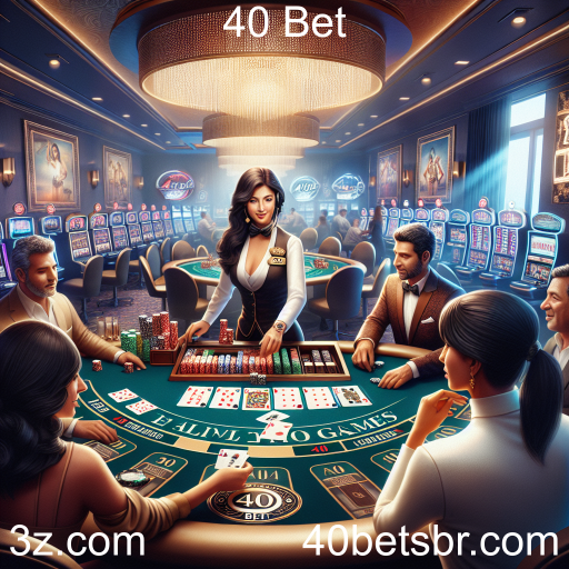 Jogos Ao Vivo: A Experiência Real da 40 Bet